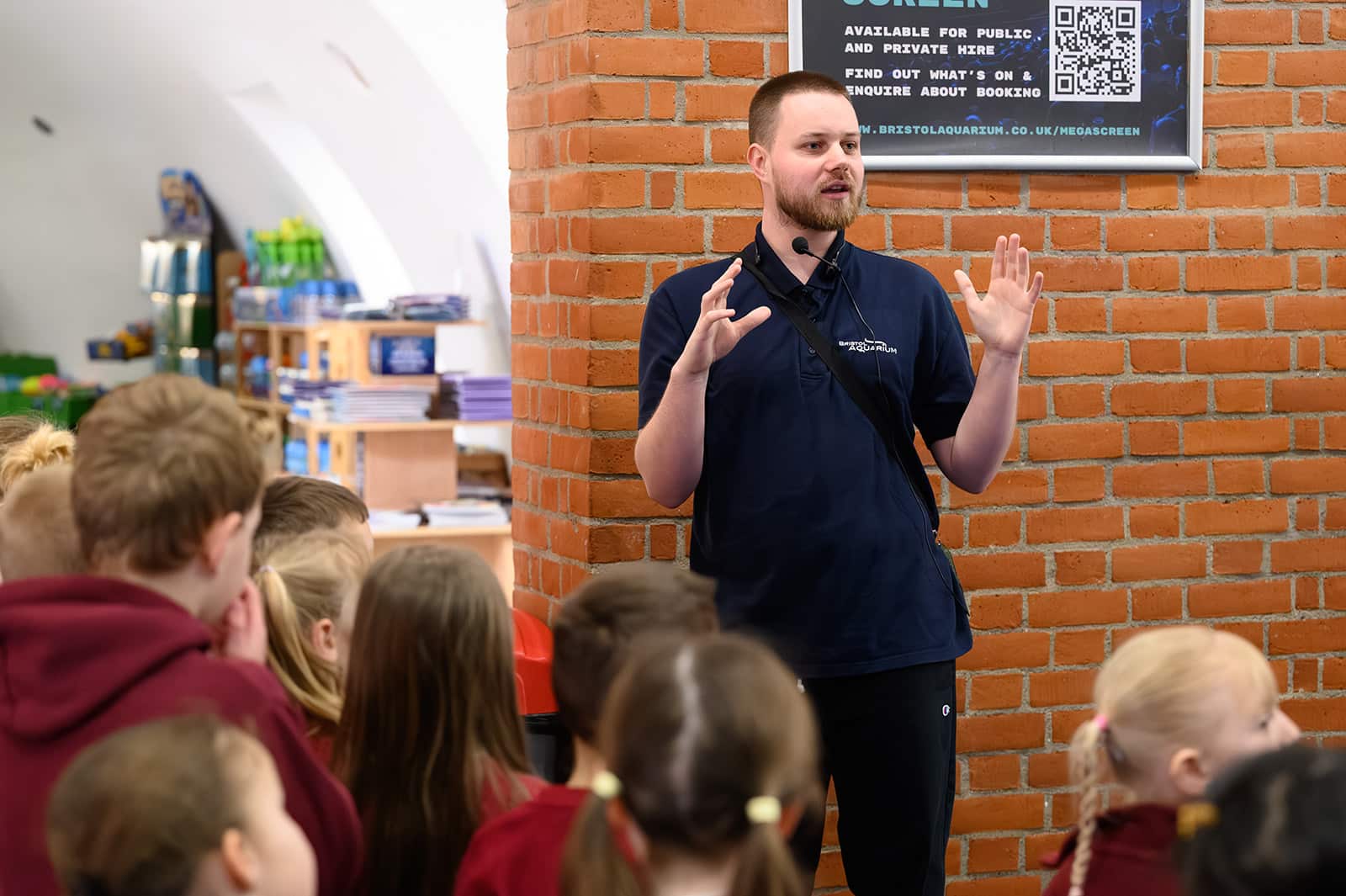 Bristol Aquarium School Photoshoot